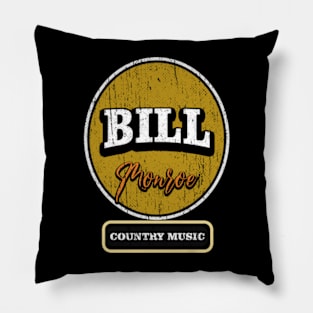 Bill Monroe COUNTRY MUSIC (2) Pillow