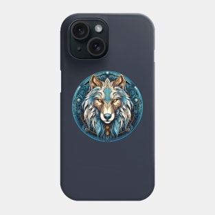 Winter Wolf Spirit - Wolf Head Phone Case