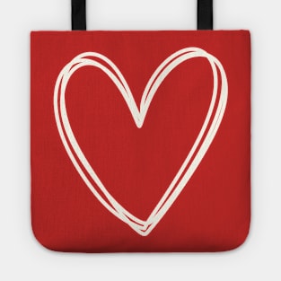 Love, heart Tote