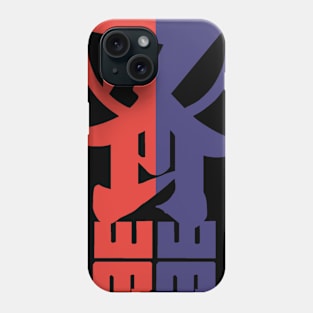 Diss-Pair logo (red and purple) Phone Case