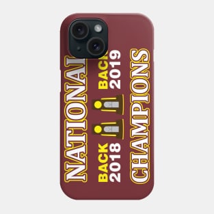 BACK 2 BACK CHAMPS Phone Case