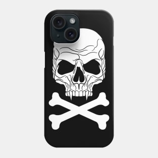 Vampire Skull, Crossbones Phone Case