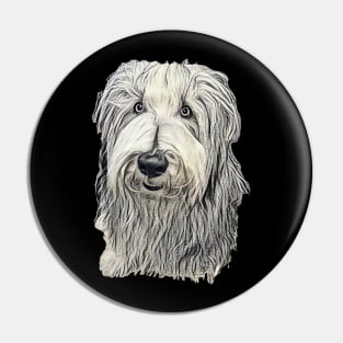 Bearded Collie Pin