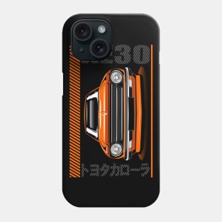 Toyota Corolla Old KE 30 Orange Phone Case