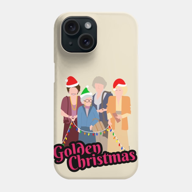 Golden Girls Christmas Phone Case by Everydaydesigns