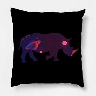 Save The Galaxy Rhino Chubby Unicorns Pillow