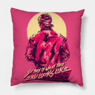 hotline miami stuf Pillow