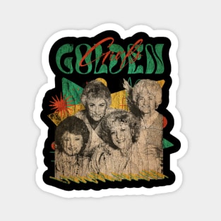 VINTAGE POP RETRO -Golden Girls - STYLE 70S Magnet