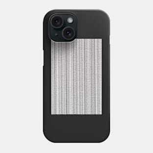 Grey fabric texture Phone Case