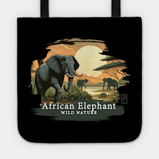 African Elephant - WILD NATURE - ELEPHANT -12 Tote