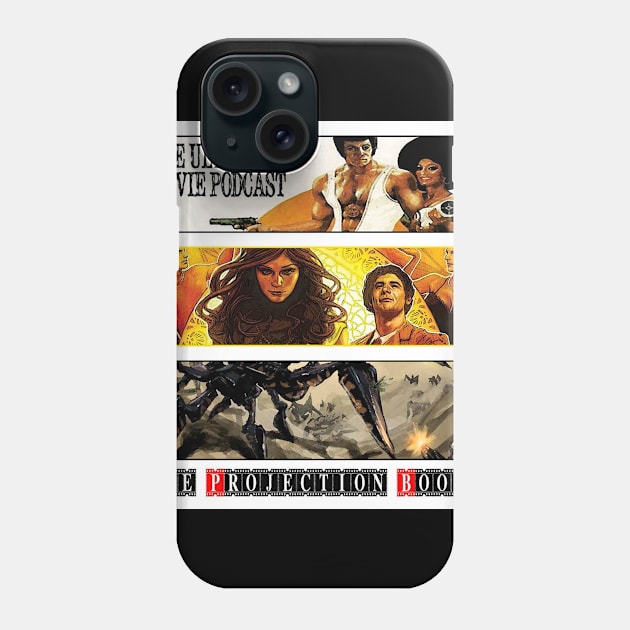 The Projection Booth - Three the Hard Way Phone Case by The Projection Booth