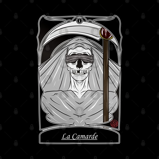 La Camarde - folklore de France by Ukiyograph