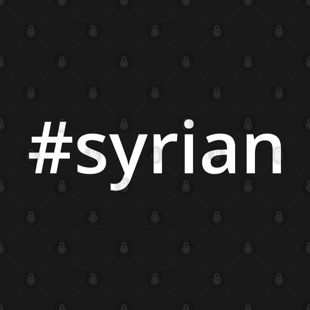 Hashtag Syrian by MSA