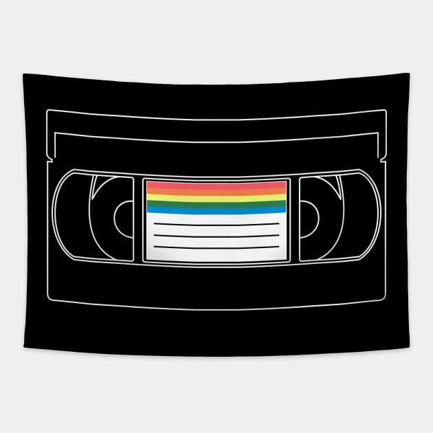 videotape Tapestry by ElectricPeacock