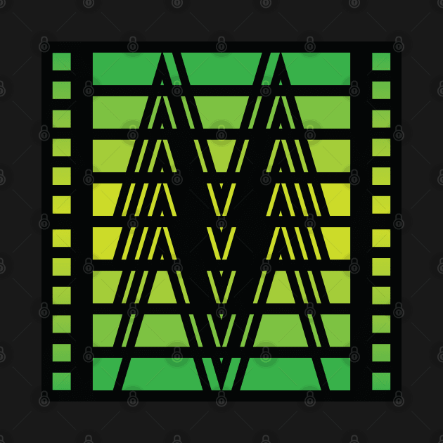 “Dimensional Levels” - V.6 Green - (Geometric Art) (Dimensions) - Doc Labs by Doc Labs