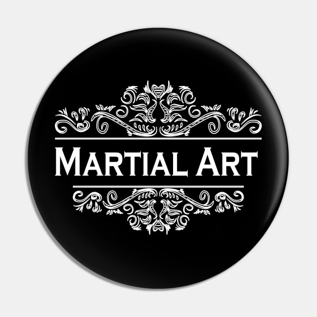 Sports Martial Art Pin by Shop Ovov