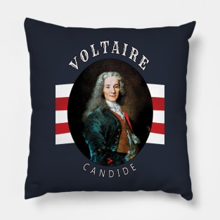 Voltaire - Asking Questions the Powerful did not Like Pillow