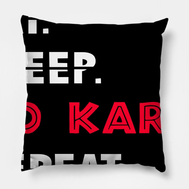 Go kart - Race - Motorsport - Driver Pillow by FlashDesigns01