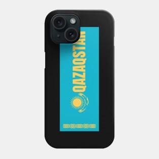 Qazaqstan Flag Phone Case