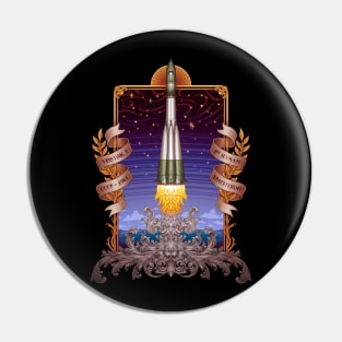 Vostok 1 - First Human Spaceflight Pin