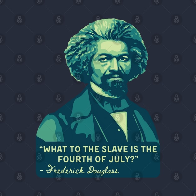 Frederick Douglass Portrait and Quote by Slightly Unhinged