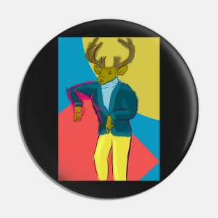 Swag Stag Pin