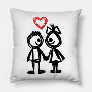 Valentine's Day - Lovely Doodle Pillow