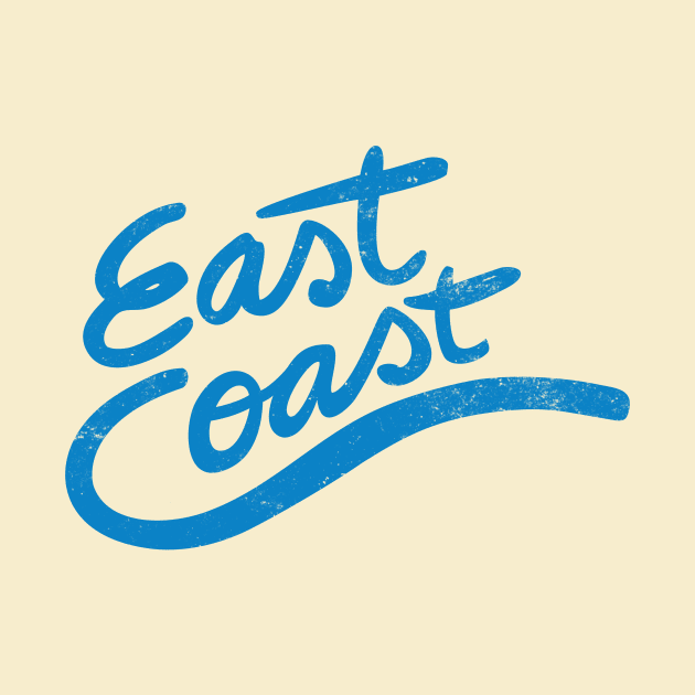 East Coast retro typography by Vanphirst
