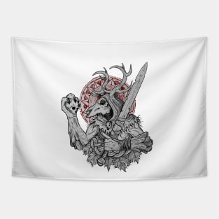 Leshy demon hunter Tapestry