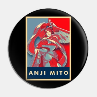 Anji Mito | Guilty Gear Pin