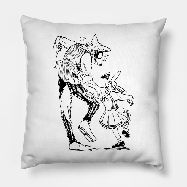 Beastars legoshi and haru Pillow by RONSHOP