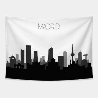 Madrid Skyline Tapestry