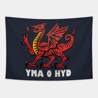 Welsh Dragon Yma O Hyd Tapestry