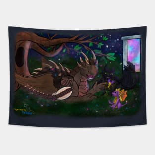 Council Of Dragons Tapestry