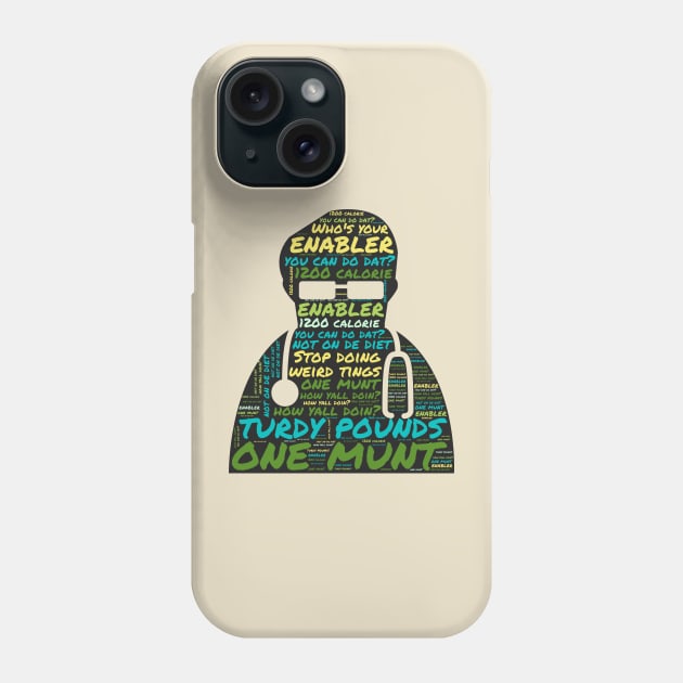 Dr Now My 600 Lb life about enablers, 1200 calorie diet best quotes Phone Case by shi-RLY designs