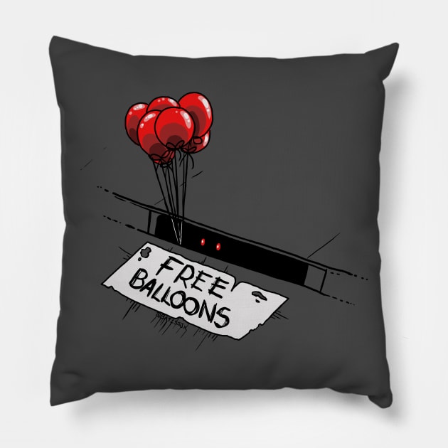 Free Balloons Pillow by Bat13SJx