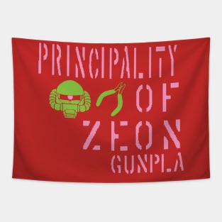 Principality of Zeon Gunpla Tapestry