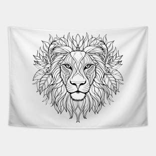 Lion Animal Freedom World Wildlife Wonder Vector Graphic Tapestry