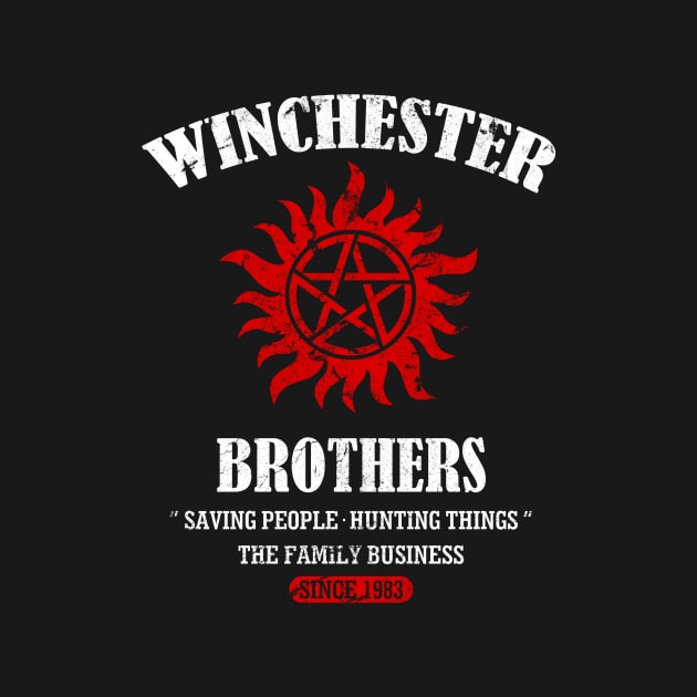 Winchester Brothers by YiannisTees