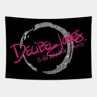 Decibel Jones & The Absolute Zeroes (Pink) Tapestry