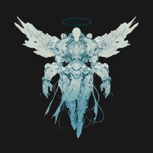 Cyber Angel With a Halo T-Shirt