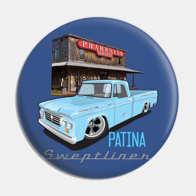 PATINA Sweptliner Pin by PharrSideCustoms