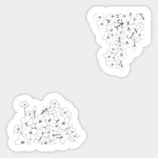 Cherry Blossoms After Winter Stickers Teepublic Uk