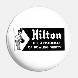 Vintage Hilton Bowling shirt Pin