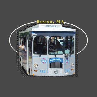 City View Trolley Boston, MA T-Shirt