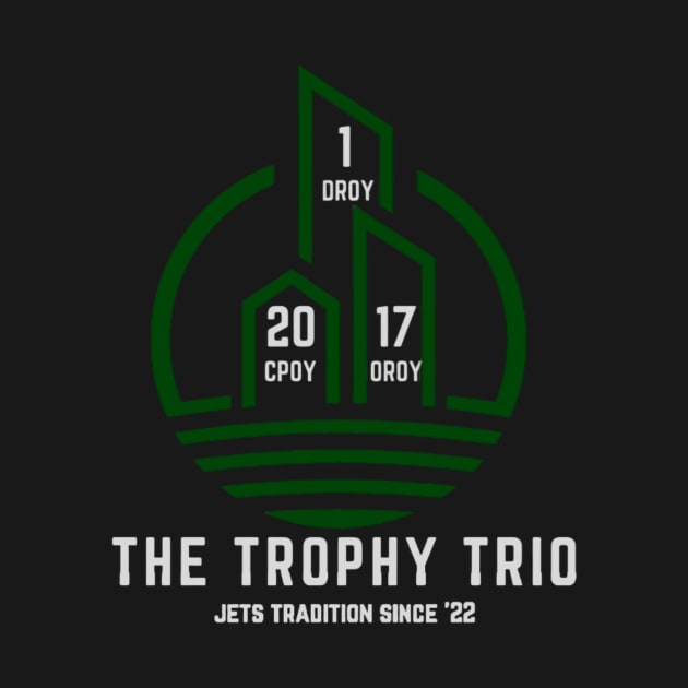 New York Jets Big 3 Pocket Logo by SportsGuyTrey