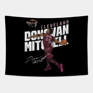 Donovan Mitchell Cleveland Slam Tapestry