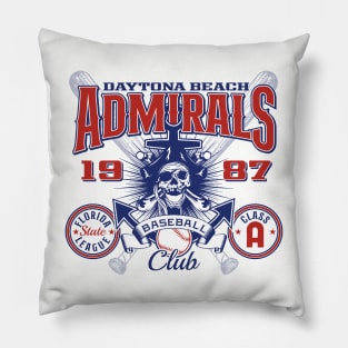 Daytona Beach Admirals Pillow