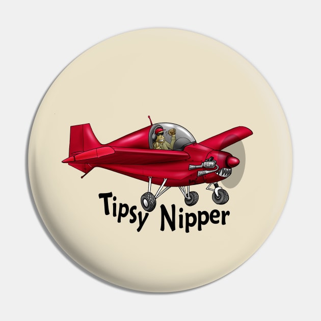 Tipsy Nipper Aircraft Pin by Funky Aviation