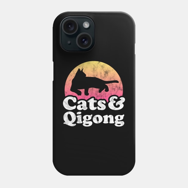 Cats and Qigong Gift Phone Case by JKFDesigns